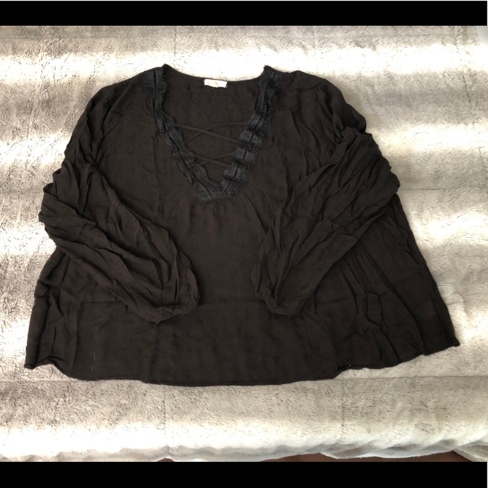Peasant blouse with cage size 3